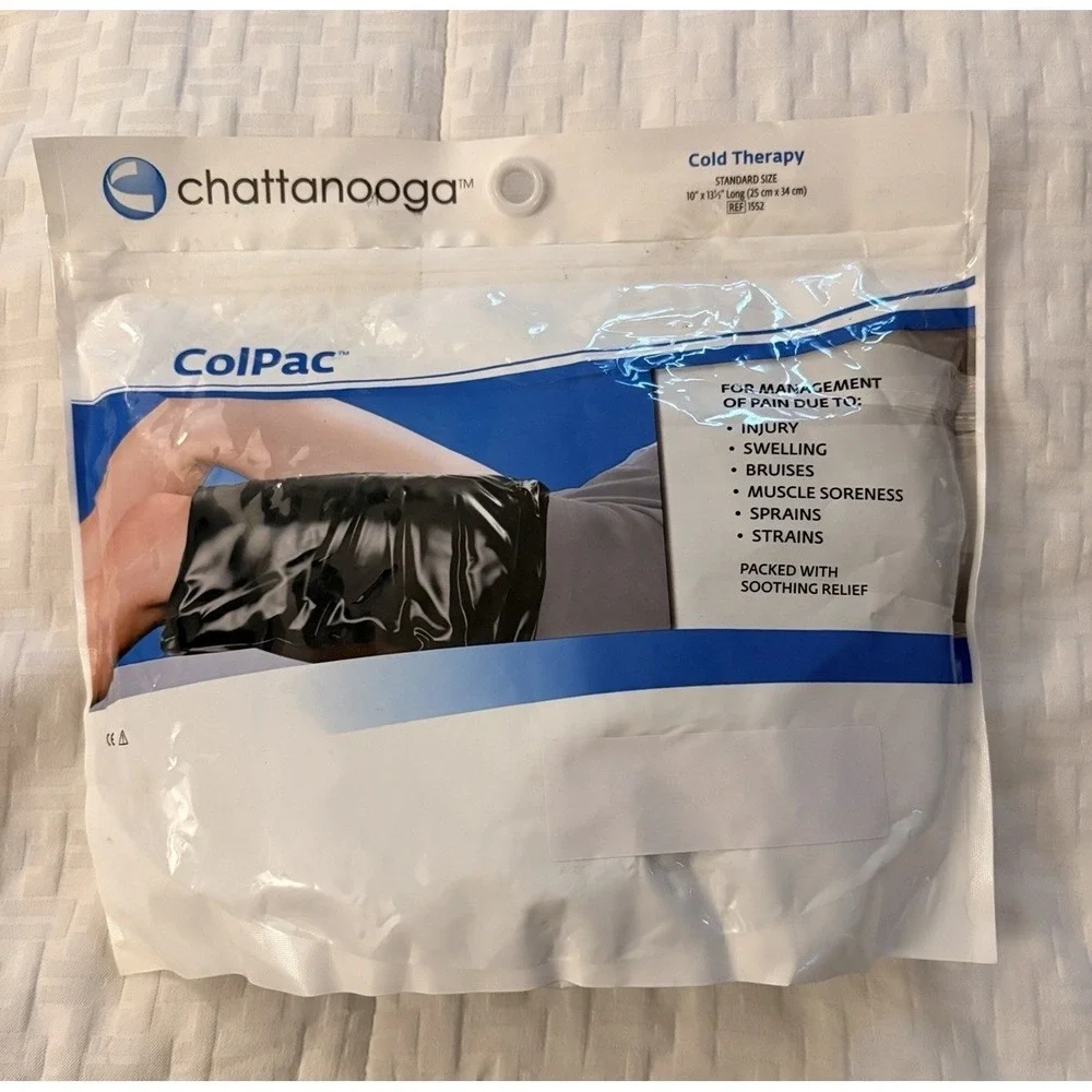 Chattanooga ColPac Blue Vinyl Cold Therapy‎ Pack Standard Size 10x13.5